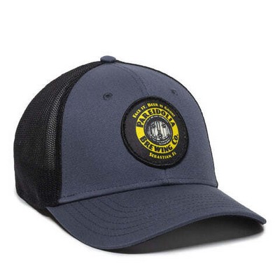 Outdoor Cap® ProFlex® Adjustable Premium Twill Cap w/Mesh Back