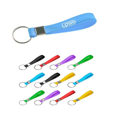 Silicone Key Ring Band