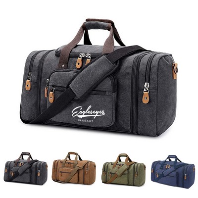 50L Canvas Duffel Bag