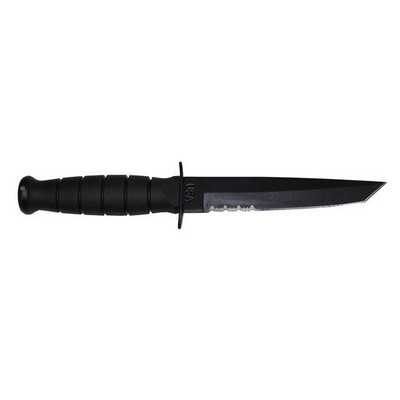 KA-BAR Short Tanto Serrated Edge Knife