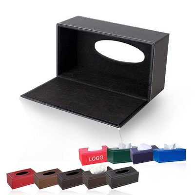 Leather Tissue Box