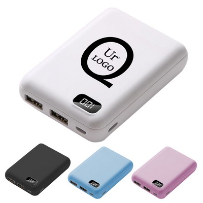 Square 10000Mah Power Bank Charger