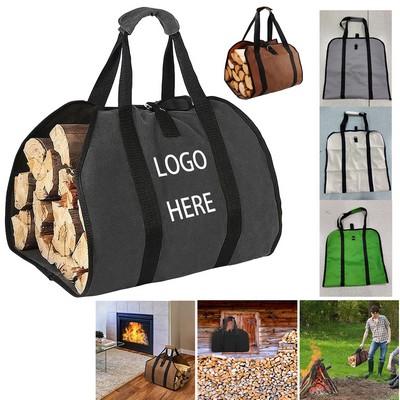 39" X 19" Canvas Durable Firewood Bags