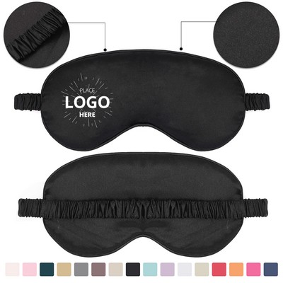 Travel Soft Imitated Silk Eye Mask Blindfold