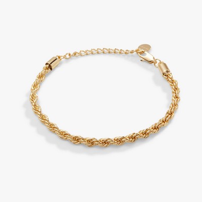 Alex and Ani® French Rope Chain Gold Bracelet