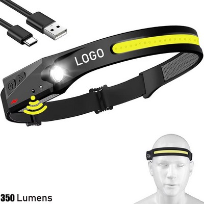 Custom Rechargeable 230° Wide Beam LED Headlamp