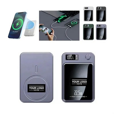 20000mAh Magnetic Fast Wireless Charger Power Bank