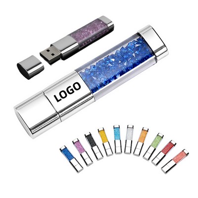 Crystal USB Flash Drive 32GB