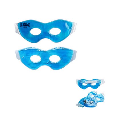 Cooling Gel Eye Mask and Reusable Ice Pack for Puffy Eyes