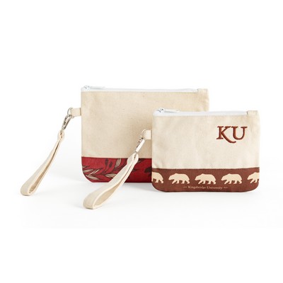 Heavyweight Canvas Large Wristlets