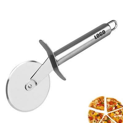 Stainless Steel Pizza Cutter Wheel Roller with Ergonomic Handle