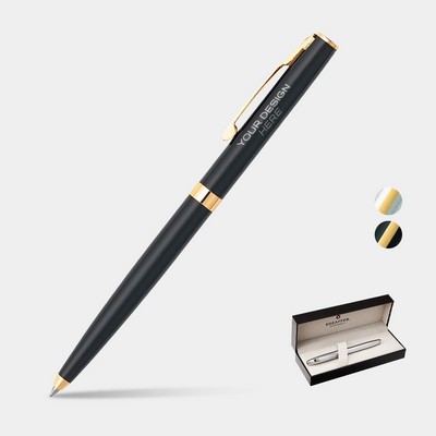 SHEAFFER® SAGARIS 9475 Gloss Black Barrel Trim Executive Ballpoint Pen w/ Gift Box