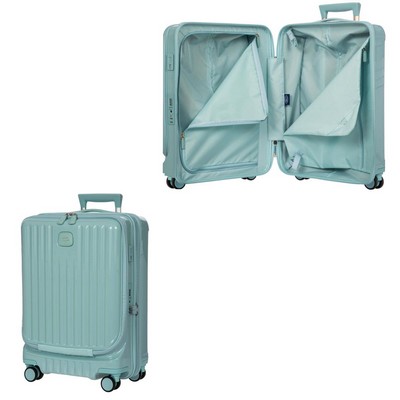 Bric's Positano 21 Expandable Spinner w/Pocket Luggage - Light Blue