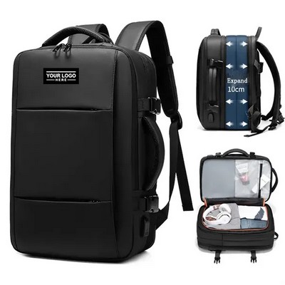 17-Inch Men's Business Casual Laptop Backpack