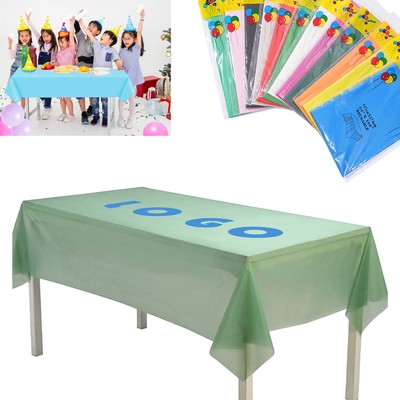 PEVA Disposable Tablecloth