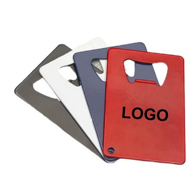 Stainless Steel Credit Card Bottle Opener