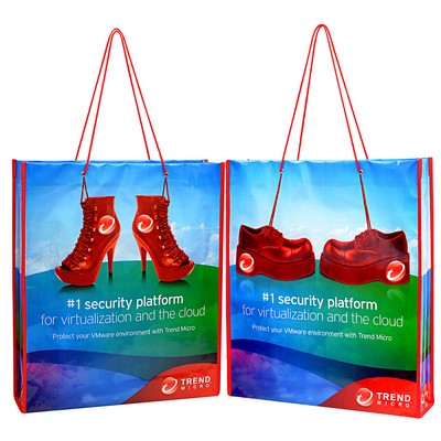 120g Laminated Non-Woven PP Custom Tote Bag (15"x18"x3")