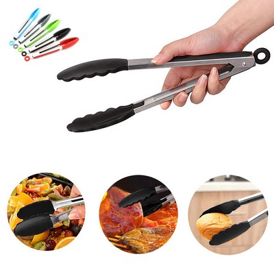 Kitchen Tongs With Silicone Tips