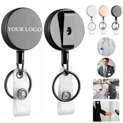 Heavy Duty Retractable Badge Holder Reel