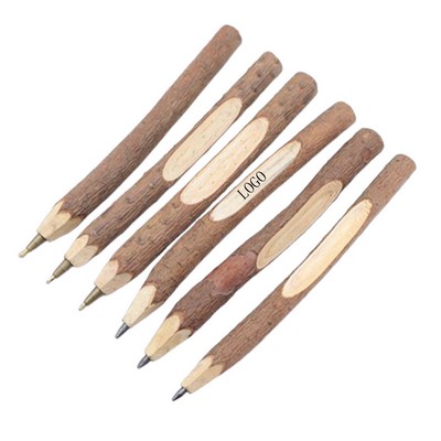 Eco-Friendly Natural Real Wood Branch Ballpoint Pen