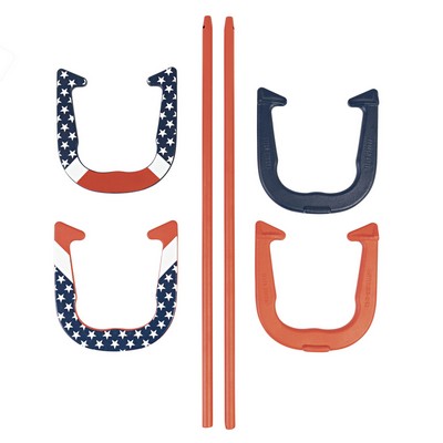 Escalade Sports Triumph Sports - Patriotic Forged Horseshoe Set