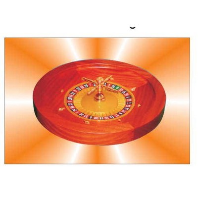 Roulette Table Rectangle Metal Photo Magnet (2"x3")