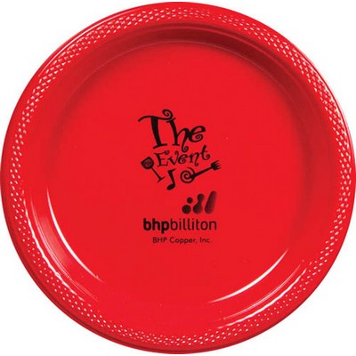 9" Color Plastic Plate (Petite Line)