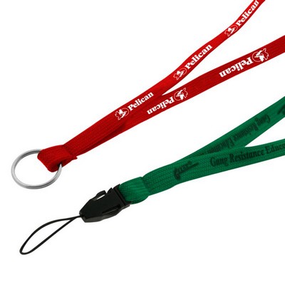 3/8" Shoe String Lanyard (Factory Direct - 10-12 Weeks Ocean)