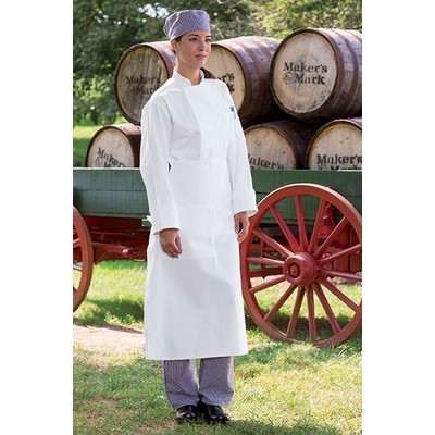 Full Bistro 1-Pocket Apron (White)