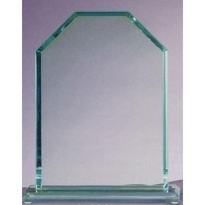 Jade Glass Large Cornerstone Award