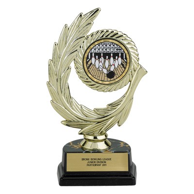 7 ¼" Wreath Trophy w/2" Medallion Insert