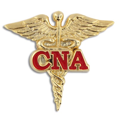 CNA Caduceus Lapel Pin