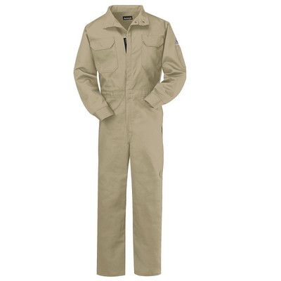 Bulwark™ Men's Premium Deluxe Flame Resistant Coverall - Khaki Tan