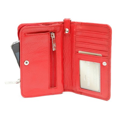 Ashlin® Designer Vita Fire Engine Red Smart Phone Wristlet