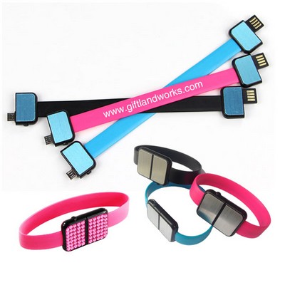 Bracelet Style USB Cable