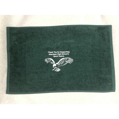 Rally Velour Rush Colored Hand Towel 11"x18" (Domestically Decorated)