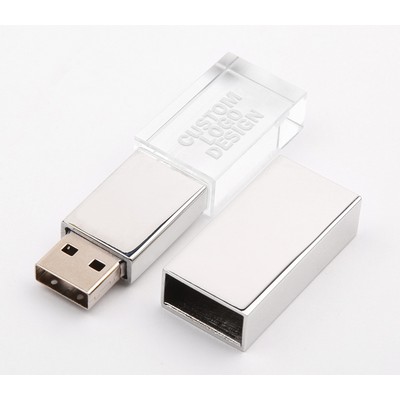 64 GB Crystal LED Light USB Flash Drive