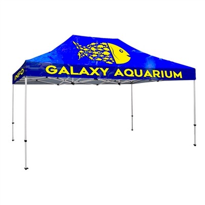 15' Canopy w/40 mm Hex Aluminum Frame and Wheeled Bag