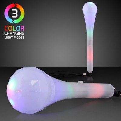 LED Microphone Toy with Flashing Lights - BLANK