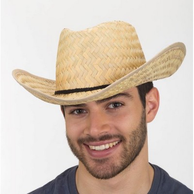 Natural Straw Cowboy Hat