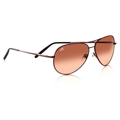 Serengeti Medium Aviator Sunglasses