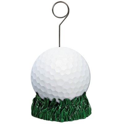 Golf Ball Photo / Balloon Holder