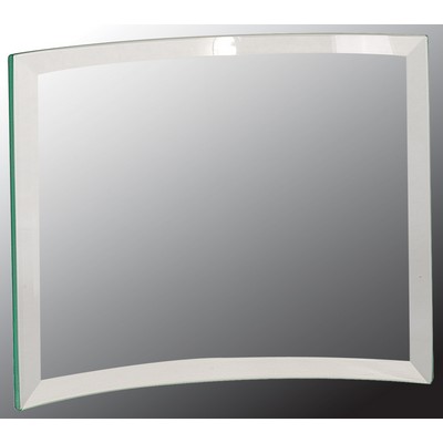 Jade Beveled Glass Crescent