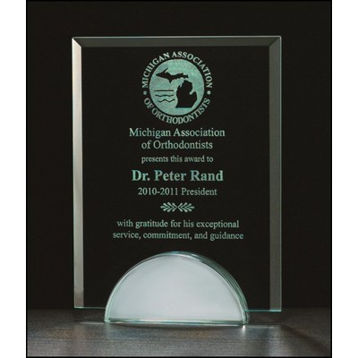 Apex Series Glass Award (7"x 9.25")