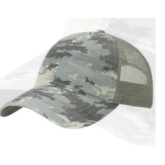 Richardson® Garment-Washed Printed Trucker Cap