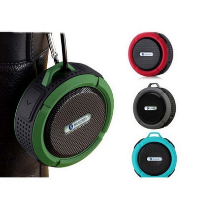 C6 Waterproof Wireless Speaker w/Carabiner