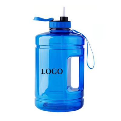 73oz Sport Water Bottle With Handle And Straw