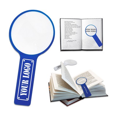 Custom Detective Bookmark Magnifier