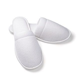 Women's Closed Toe Terry Slipper (Overseas - Embroidered)