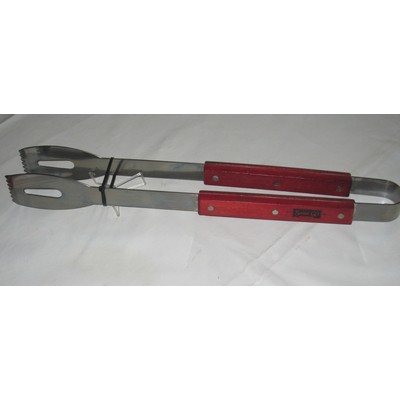 18" Heavy Duty Long Handled BBQ Tong